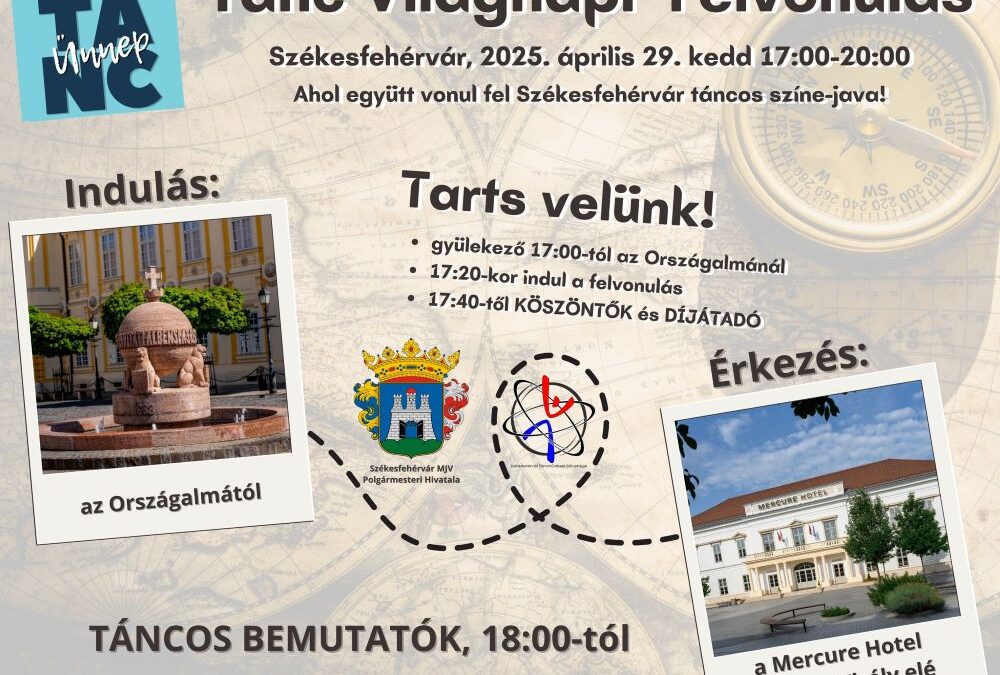 Kedden újra táncol a Belváros – negyedszer jön a Fehérvári Tánc Ünnep