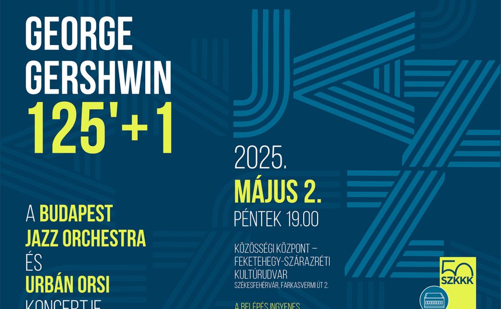 George Gershwin bűvöletében pénteken Szárazréten