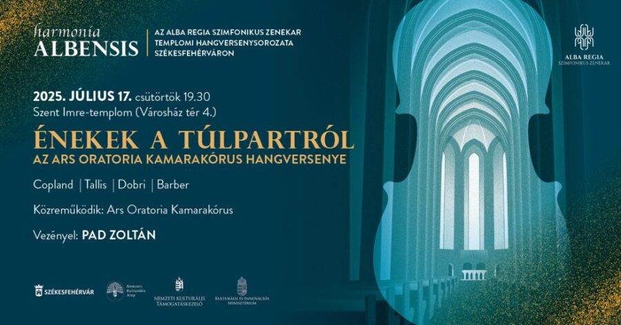 Énekek a túlpartról – csütörtökön zárul a Harmonia Albensis