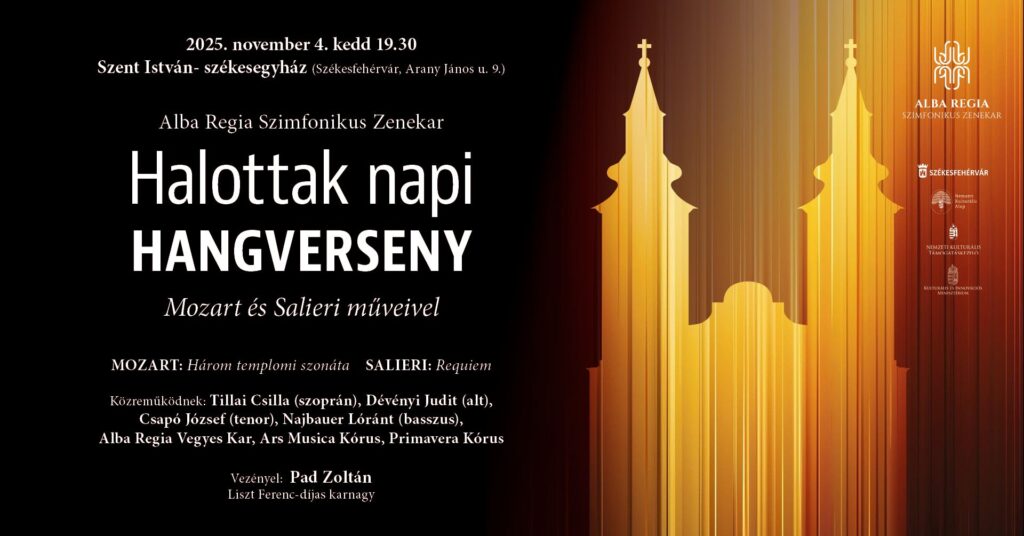 Mozart és Salieri művei csendülnek fel halottak napján a szimfonikusok előadásában