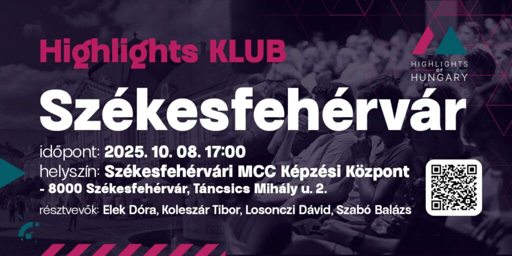 Highlights Klub – Inspiráló magyarok Székesfehérváron