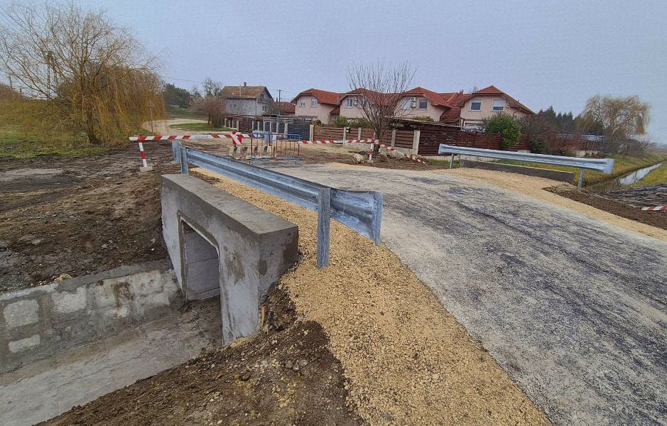 Elkészült az Aradi utcai csőáteresz Fehérváron