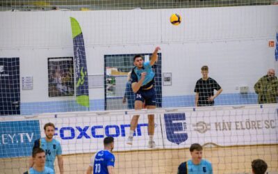 Férfi röpi: sima hazai győzelemmel startolt a negyeddöntőben a MÁV Előre