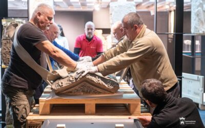 Svájcból érkezett Fehérvárra Árpád-házi Boldog Erzsébet szarkofágfedele