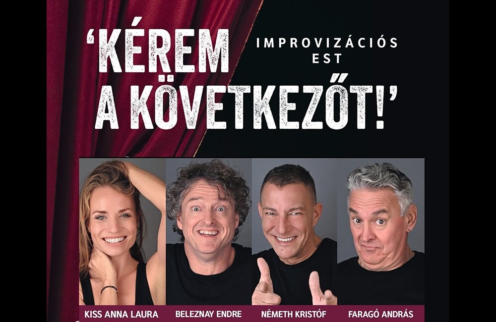 Kérem a következőt! Improvizációs est Székesfehérváron