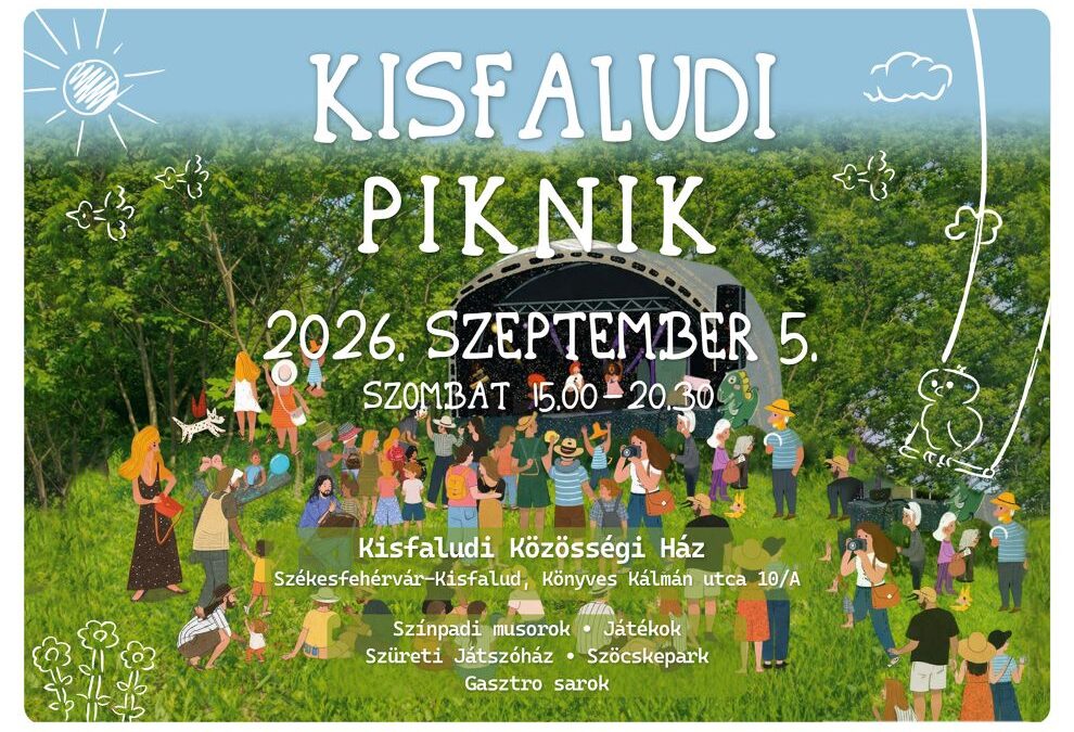 Szombaton délután lesz a Kisfaludi Piknik