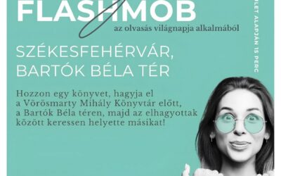Könyves flashmobot szerveznek az olvasás világnapján
